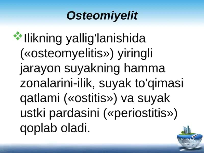Osteomiyelit 1