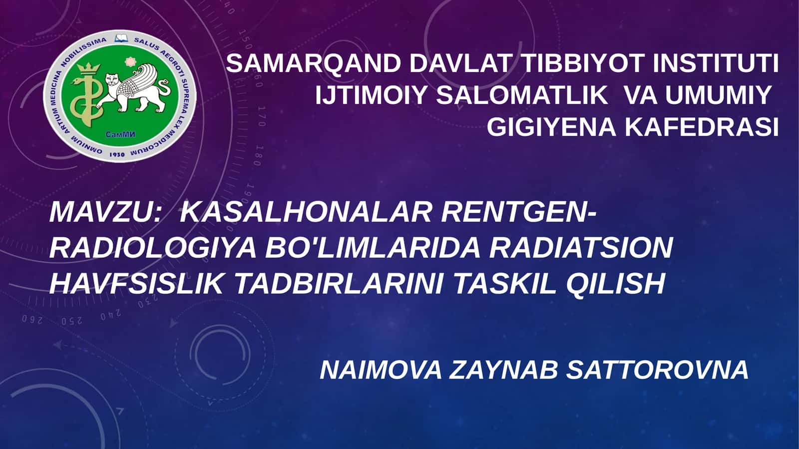 Kasalhonalar rentgen-radiologiya 1