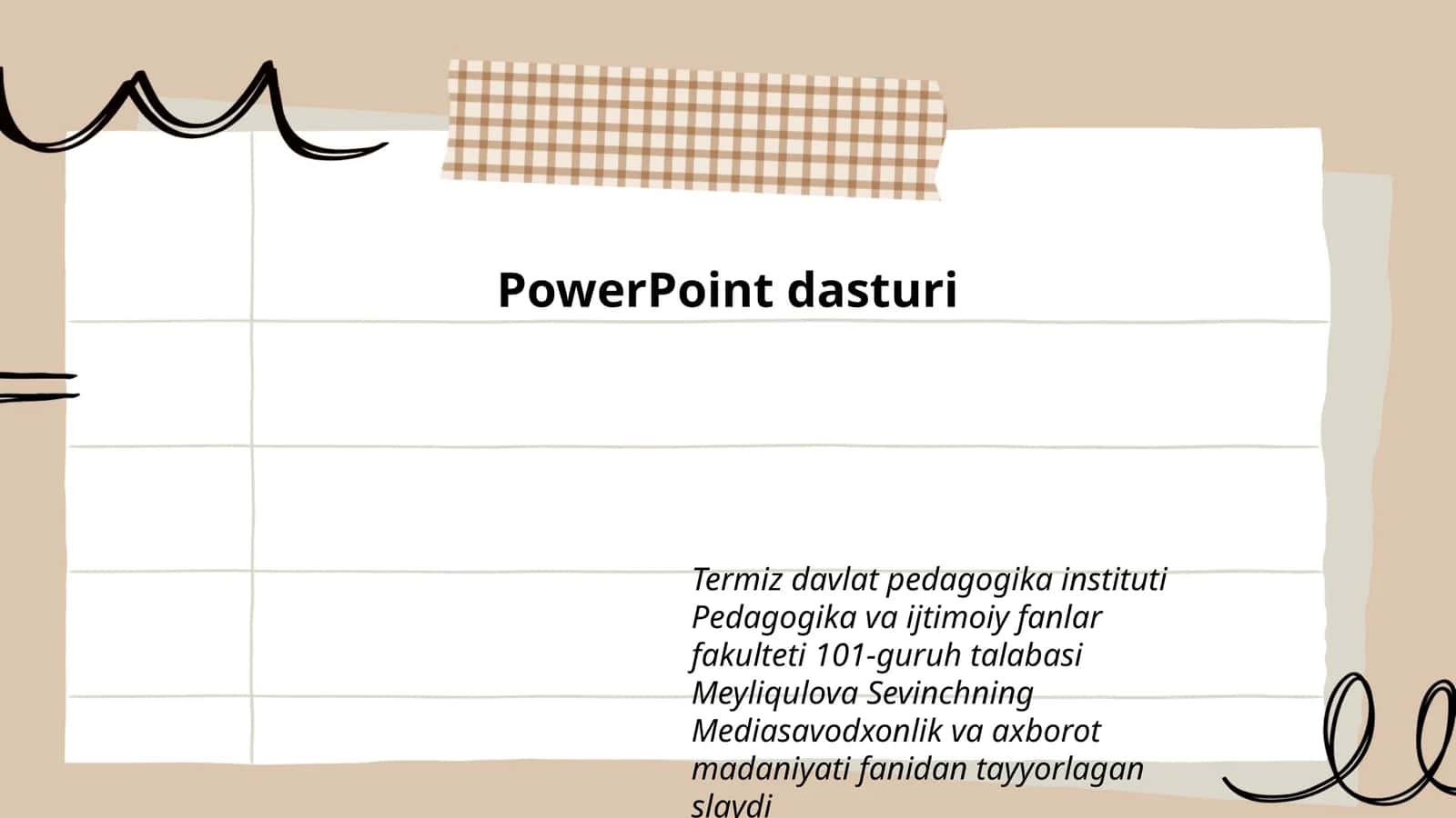 Slayd dasturi 1