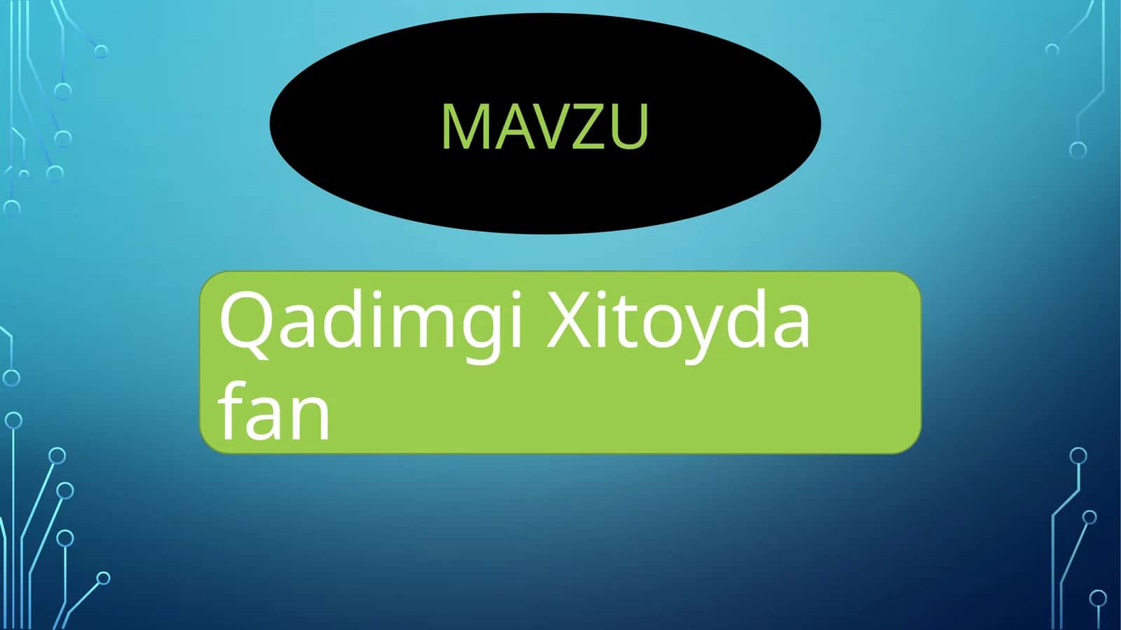 Qadimgi Xitoyda fan 1