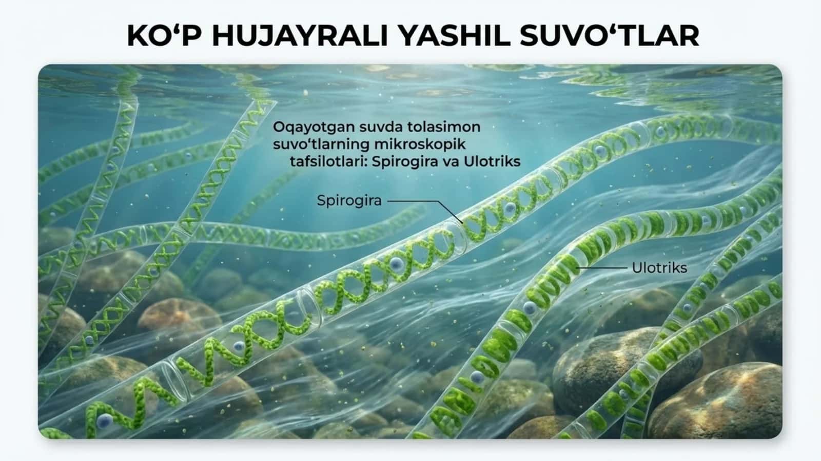 Ko'p hujayrali yashil suvo'tlar 1