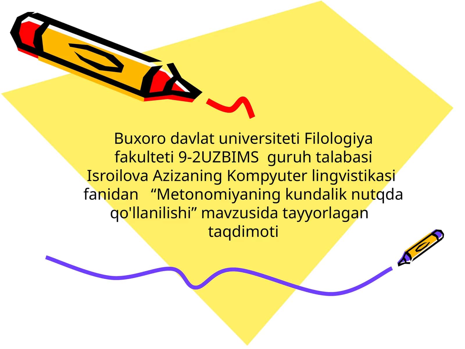 Metonomiyaning kundalik nutqda qo'llanilishi 1