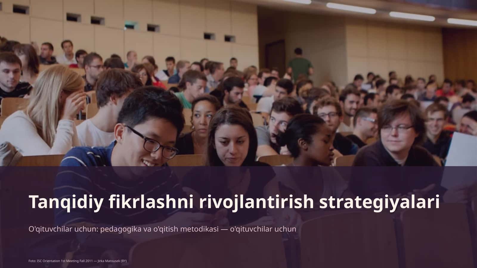 Tanqidiy fikrlashni rivojlantirish strategiyalari 1