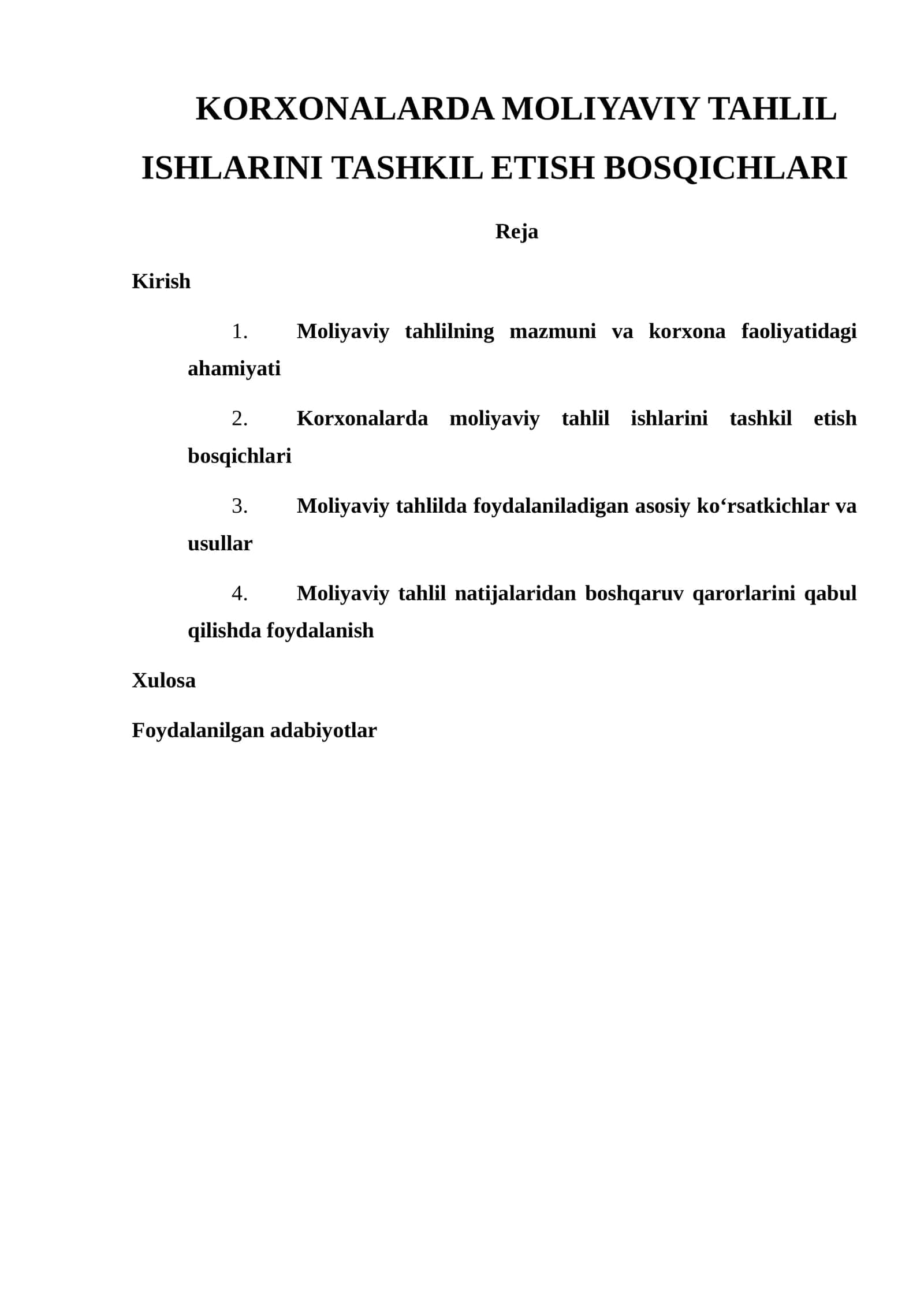 KORXONALARDA MOLIYAVIY TAHLIL ISHLARI 1