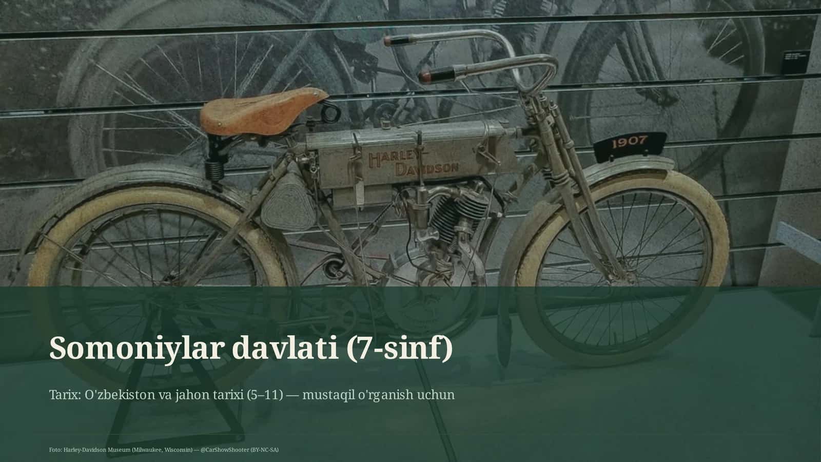 Somoniylar davlati (7-sinf) 1
