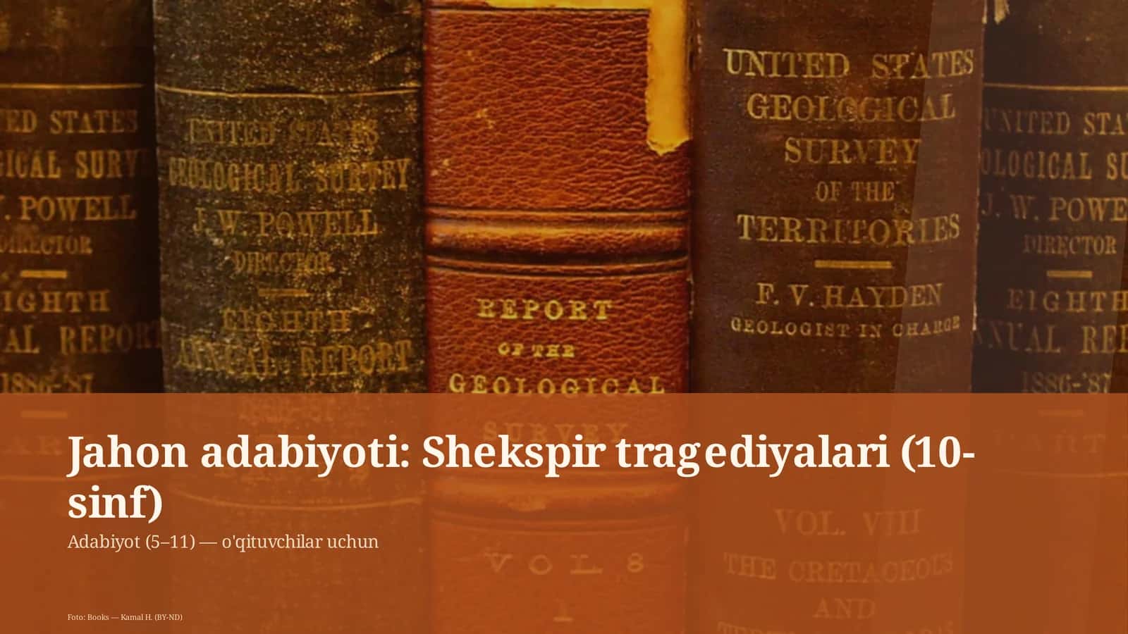 Shekspir tragediyalari (10-sinf) 1