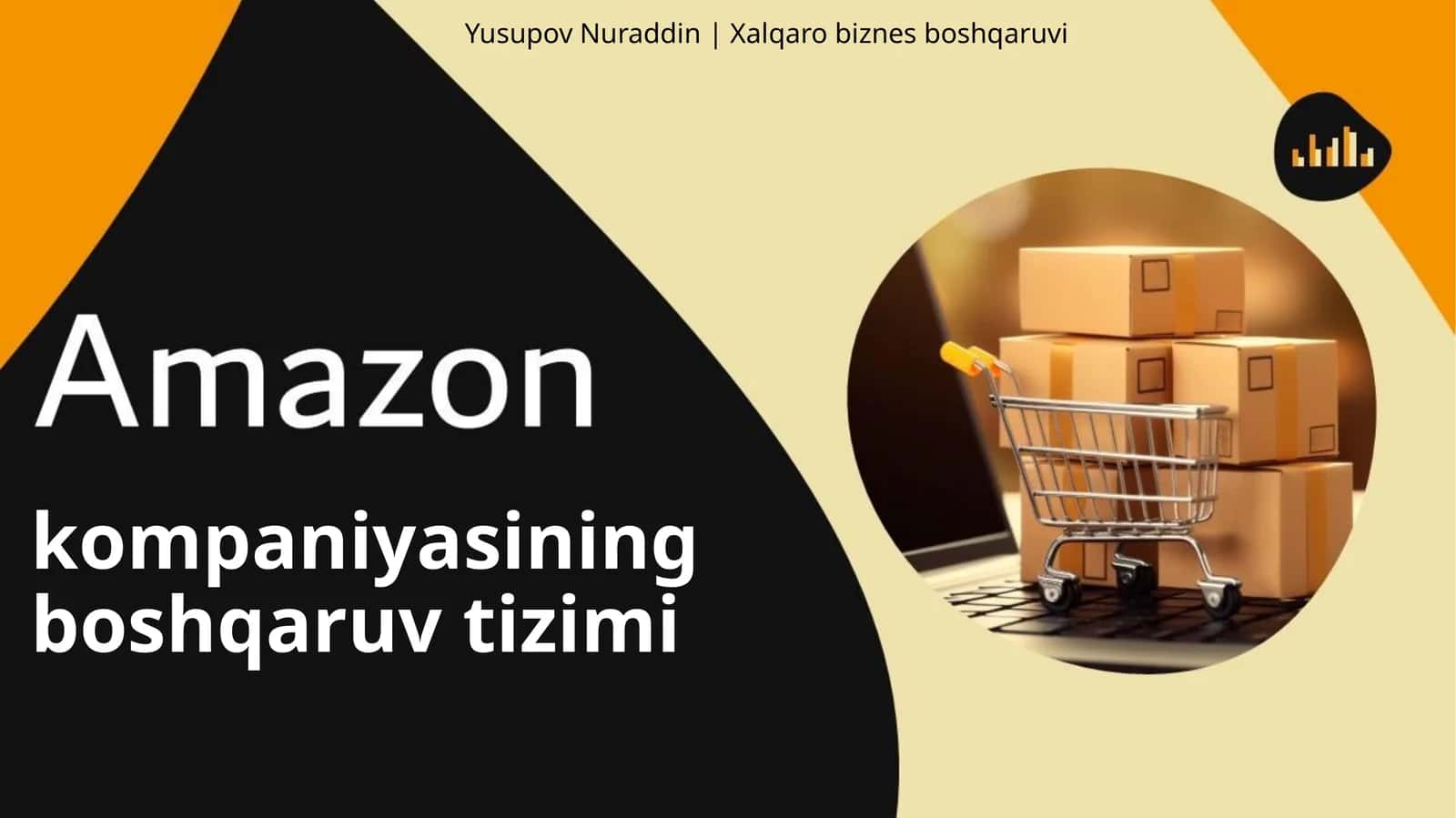 Amazon kompaniyasining boshqaruv tizimi 1