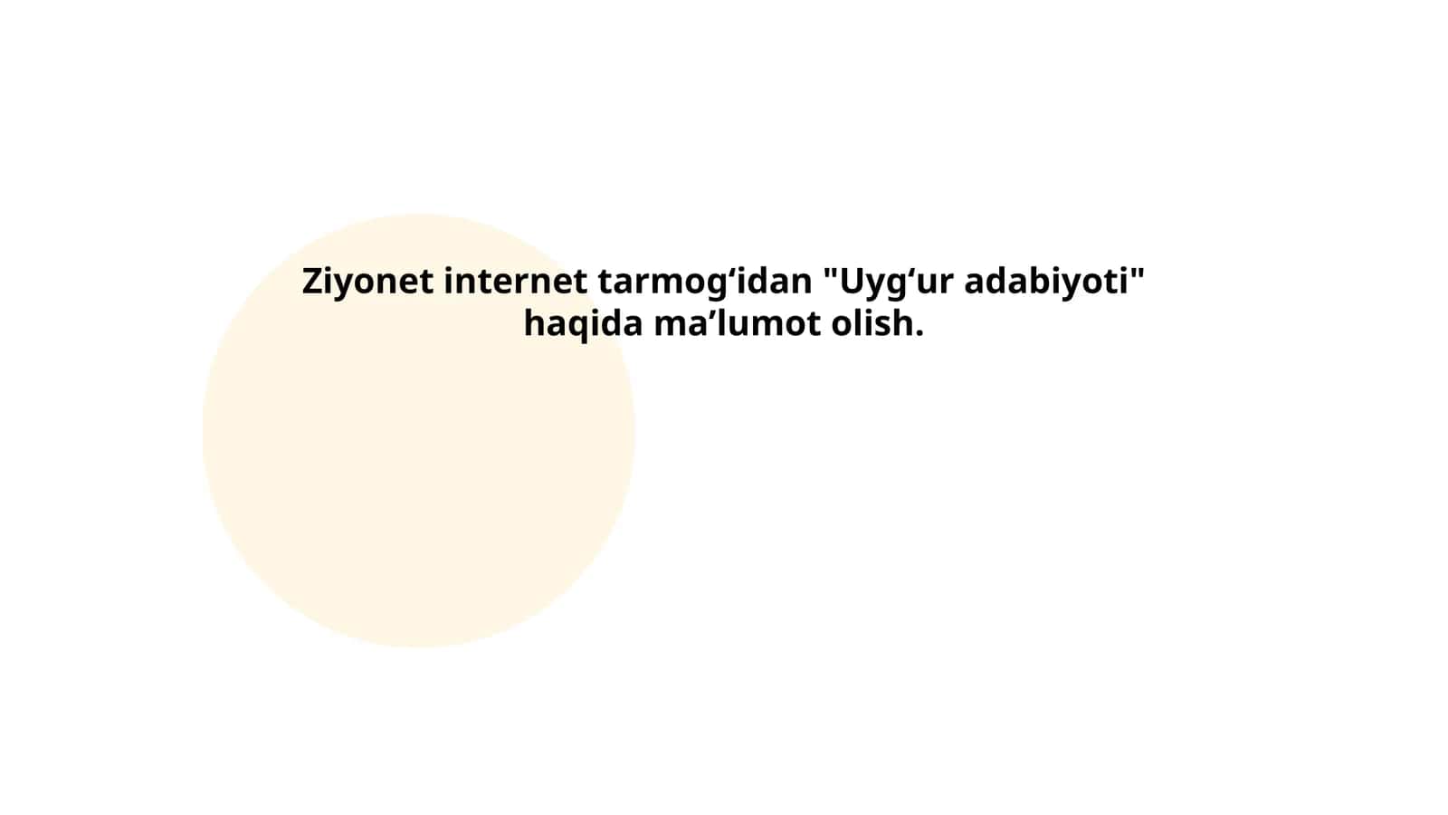 Uygʻur adabiyoti 1
