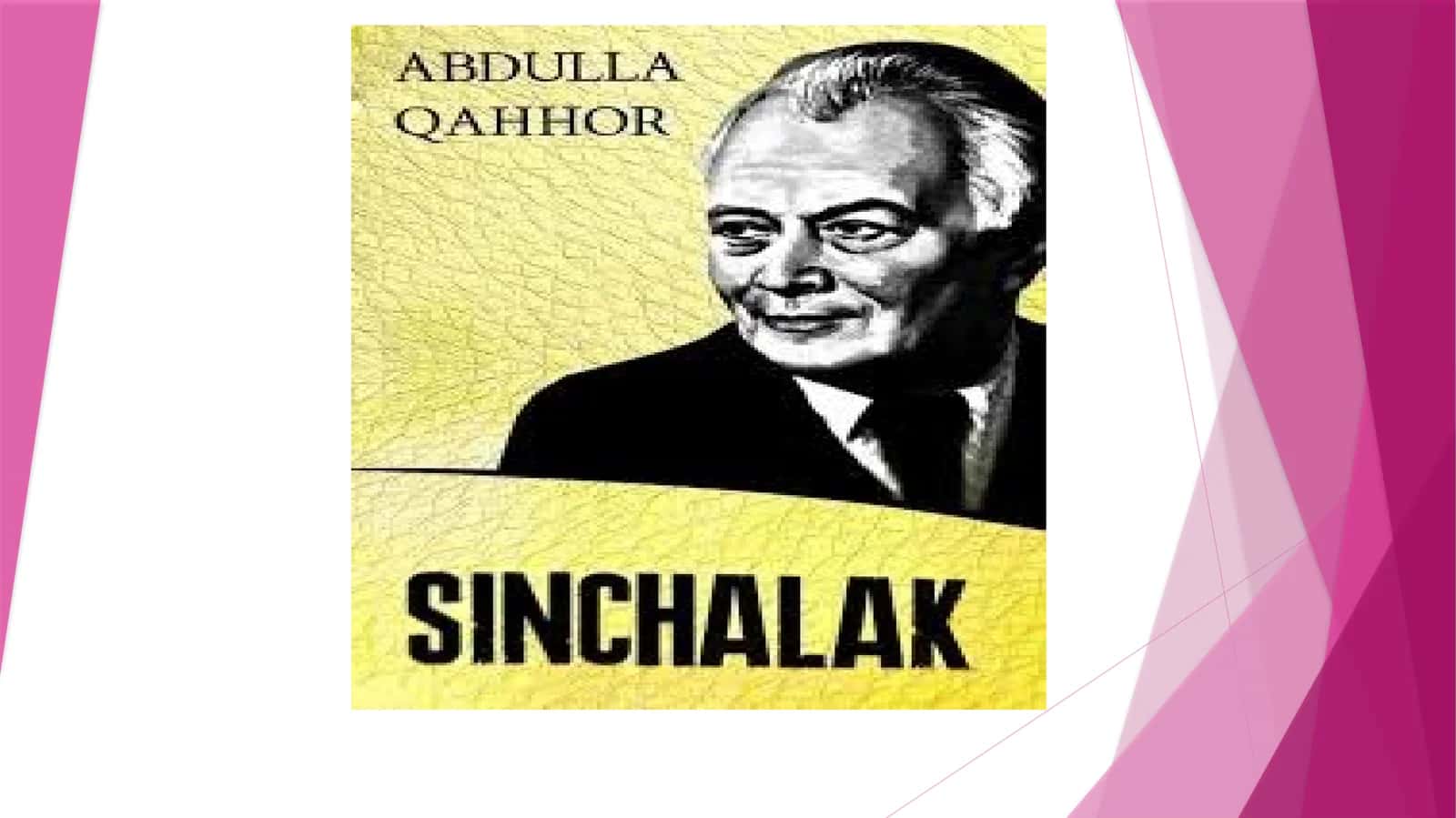 Abdulla Qahhor “Sinchalak” asaritahlili 1