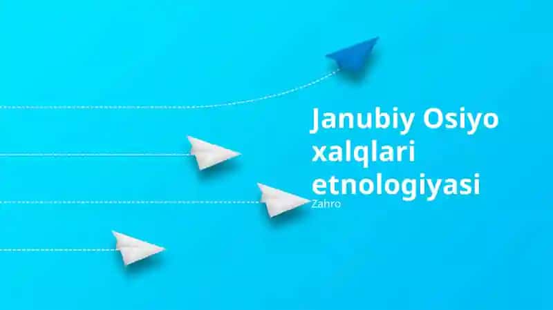 Janubiy Osiyo xalqlari etnologiyasi