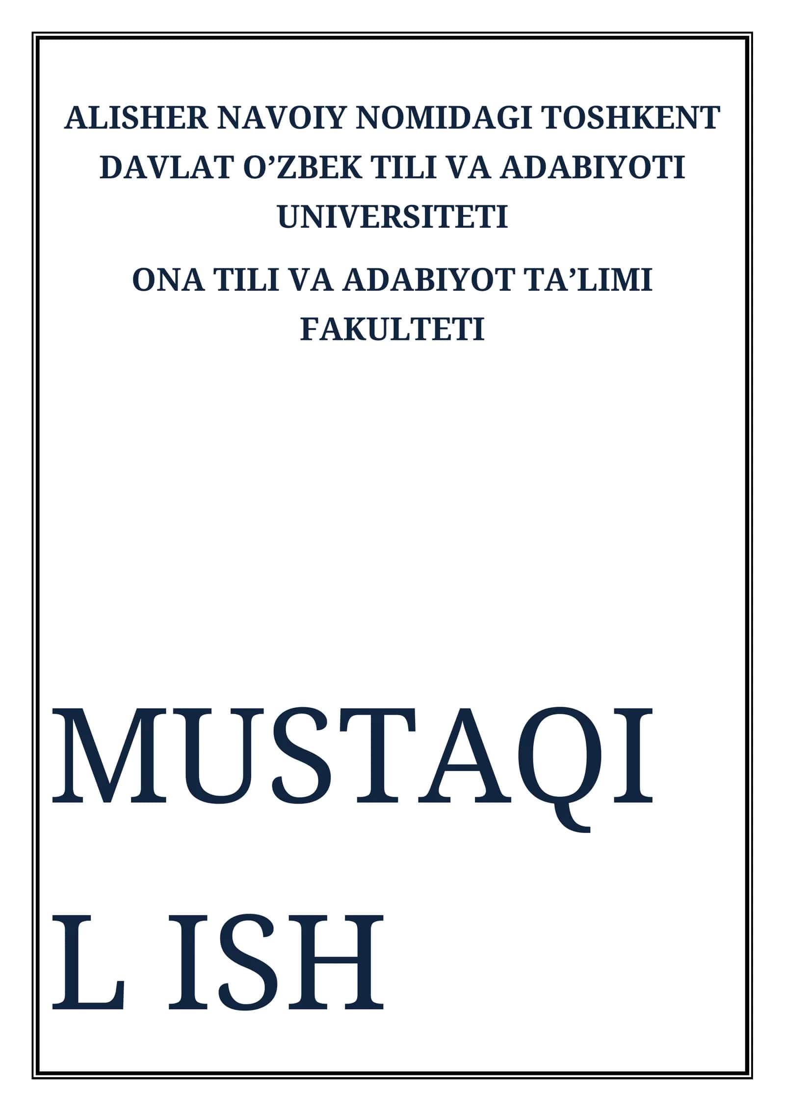 LEKSIKOGRAFIYA, LUG'AT VA UNING TURLARI HAQIDA MA’LUMOT 1