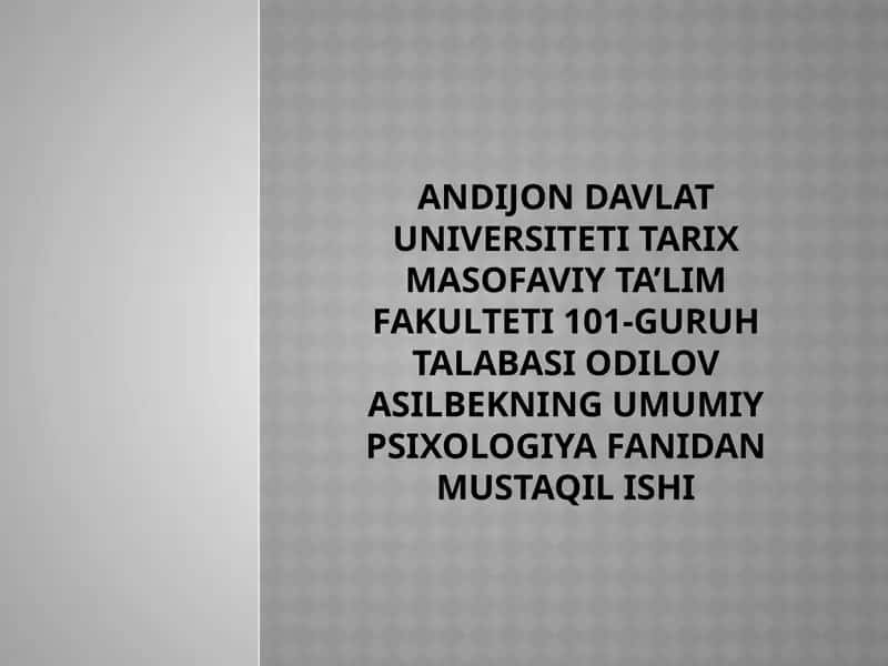 o'smirlik davrida psixik rivojlanish xususiyatlari 1