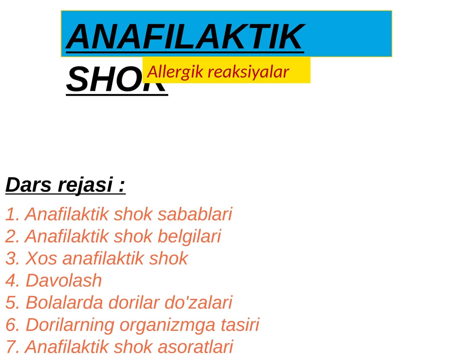 anafilaktik shok 1