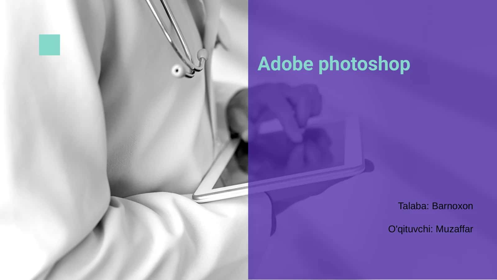 Adobe photoshop 1
