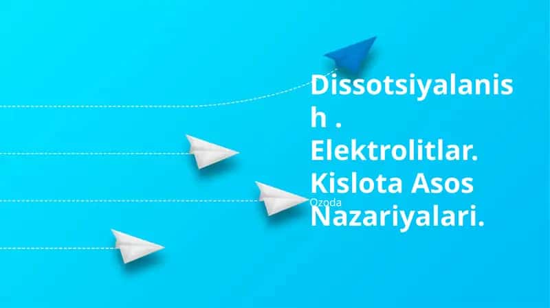 Elektrolitlar 1