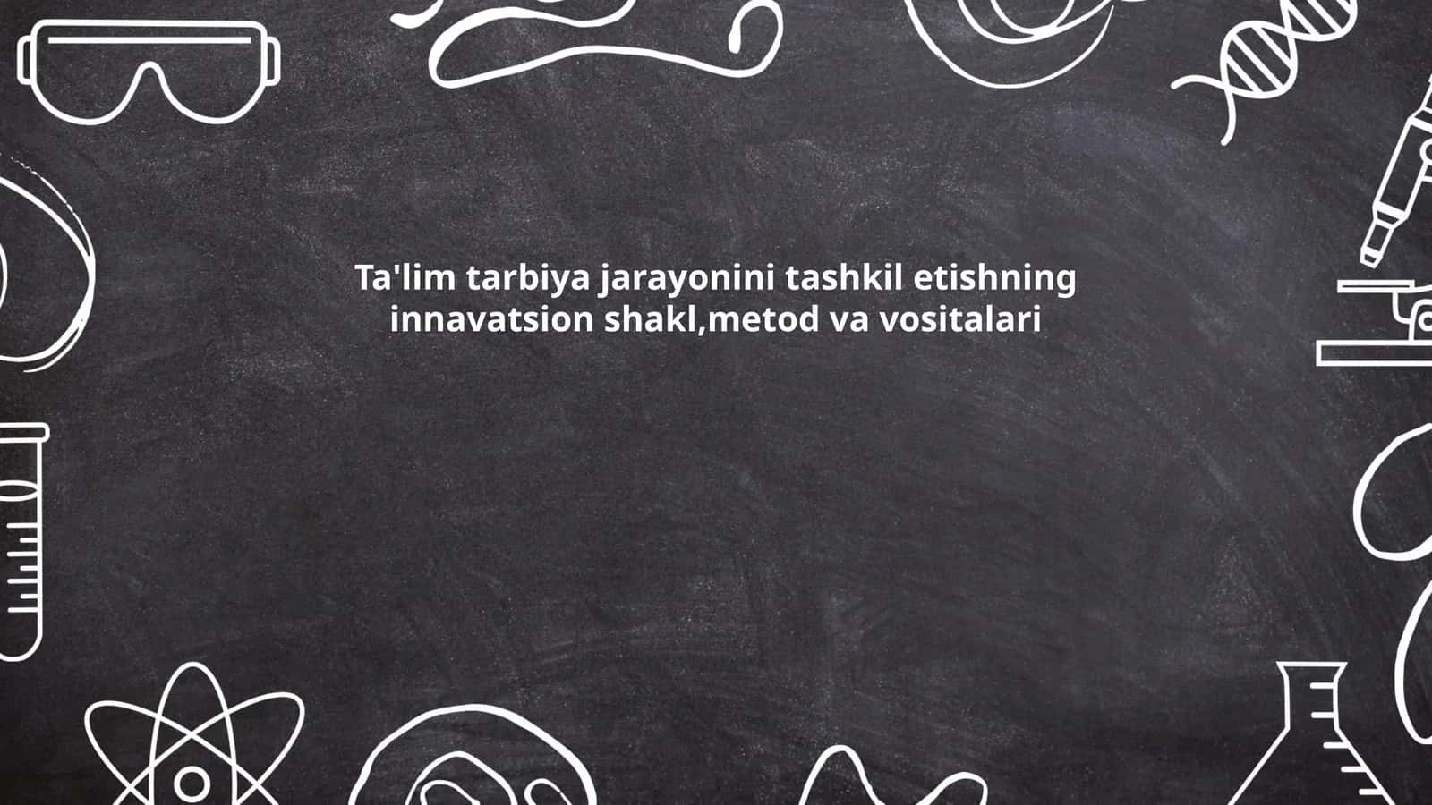 Innovatsion pedagogik texnologiyalar 1