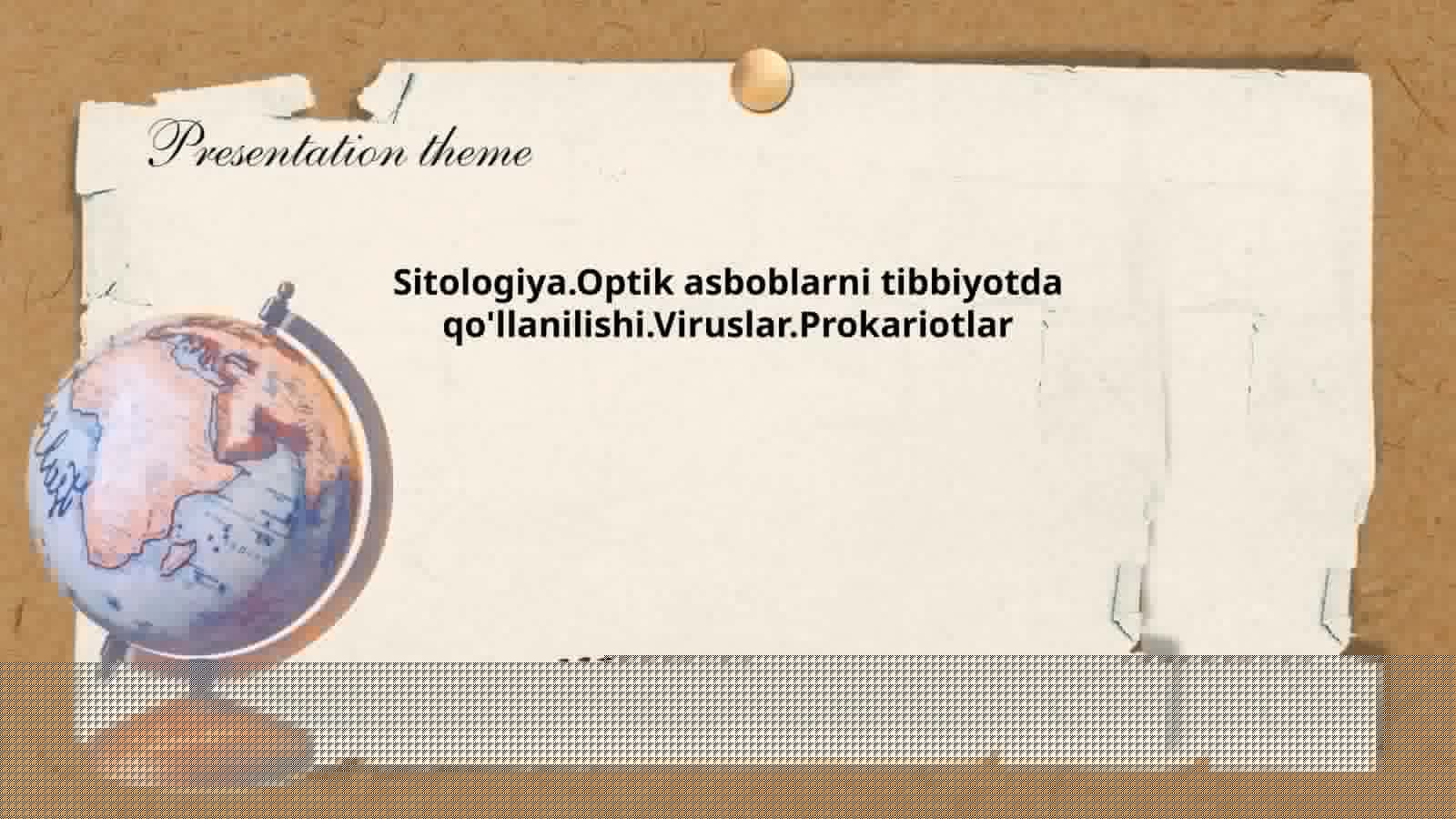 Sitologiya tarixi 1