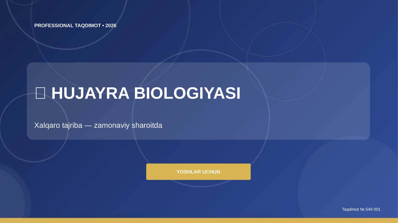 HUJAYRA BIOLOGIYASI 1