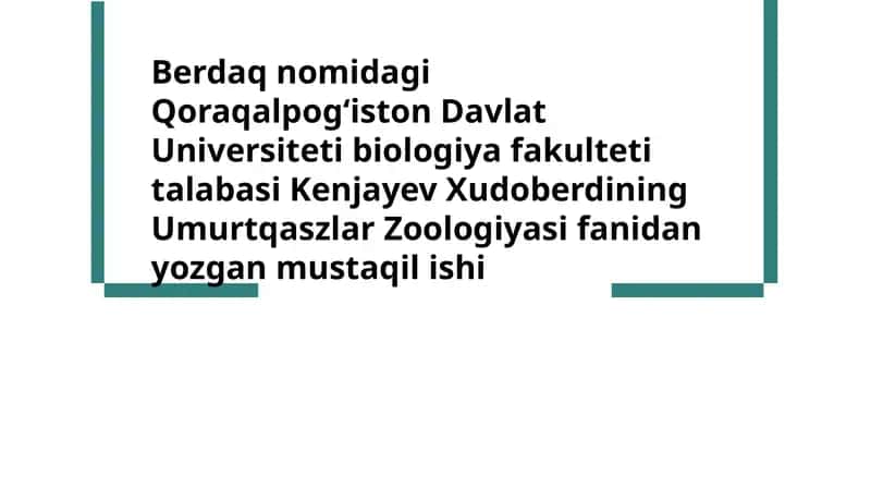 hayvonlarni o'rganish usullari 1