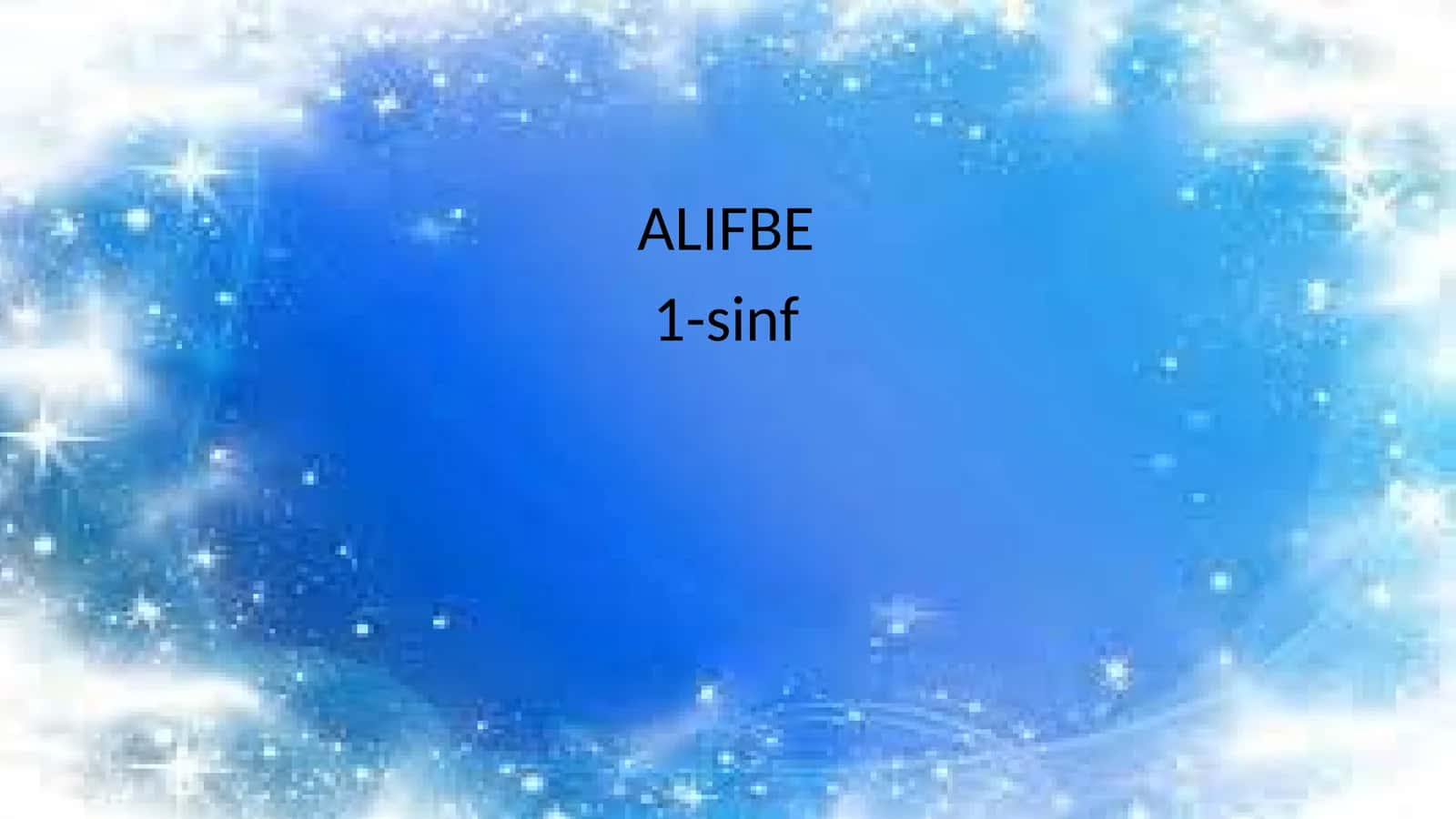 ALIFBE 1-sinf Mavzu: G‘tovushiva G‘g‘harfini mustahkamlash 1
