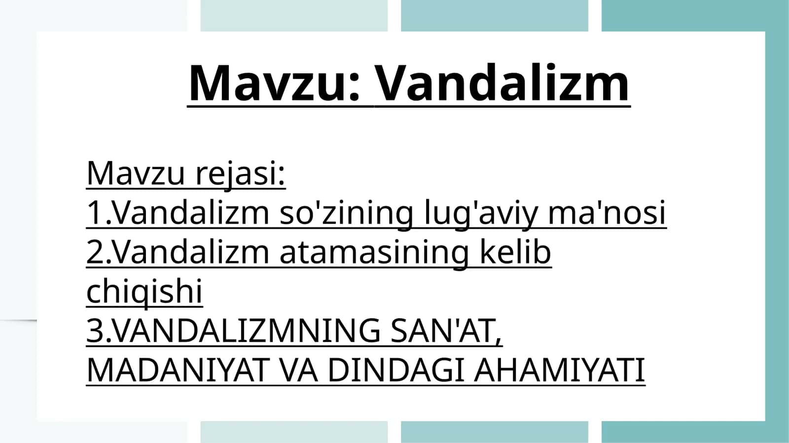 Vandalizm 1