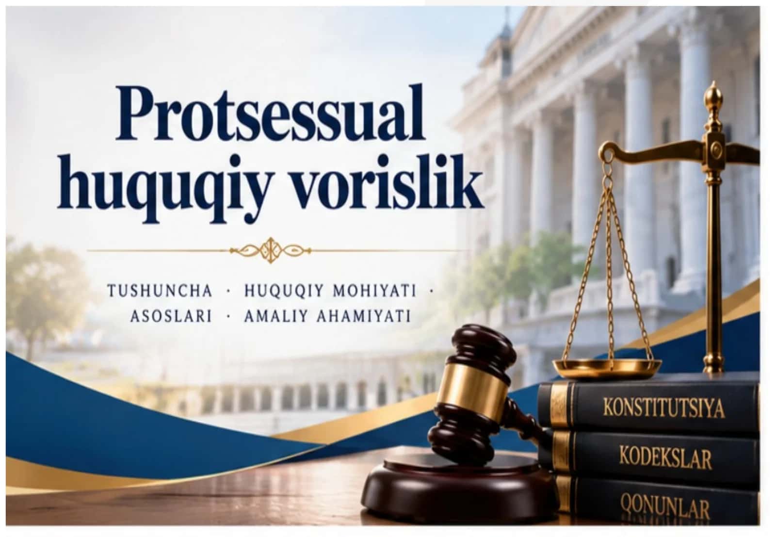 Protsessual huquqiy vorislik. 1