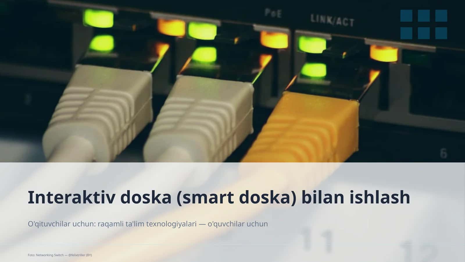 Interaktiv doska (smart doska) bilan ishlash 1