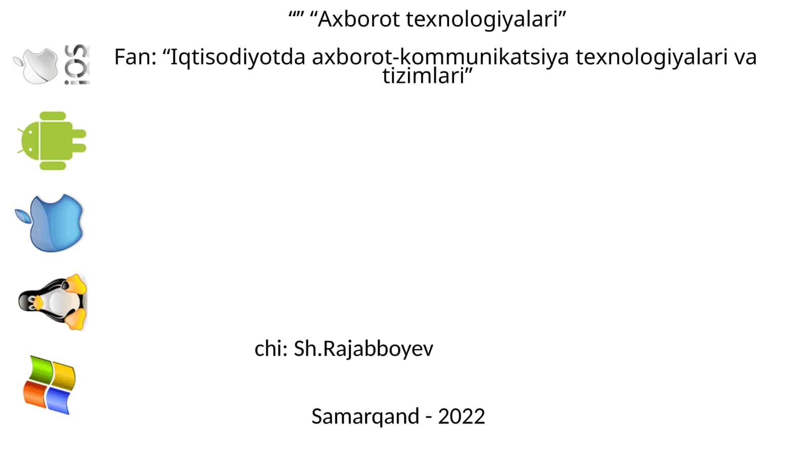IQTISODIYOTDA FOYDALANILADIGAN DASTURIY MAHSULOTLAR 1