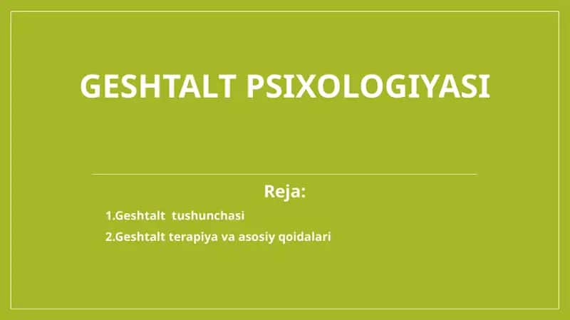 Geshtaltpsixologiyasi 1