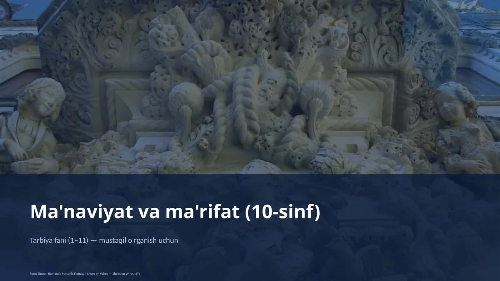 Ma'naviyat va ma'rifat (10-sinf) 1