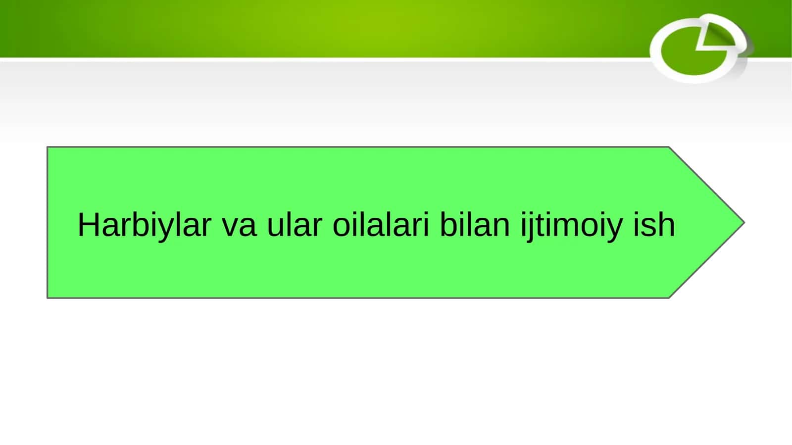 Harbiylar va ular oilalari bilan ijtimoiy ish 1