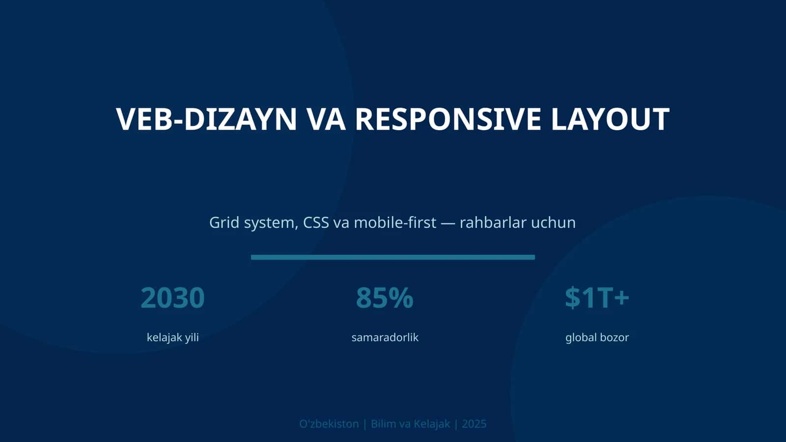 VEB-DIZAYN VA RESPONSIVE LAYOUT 1