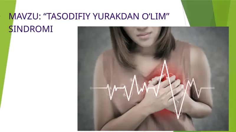 Tasodifiy Yurakdan O'lim Sindromi 1