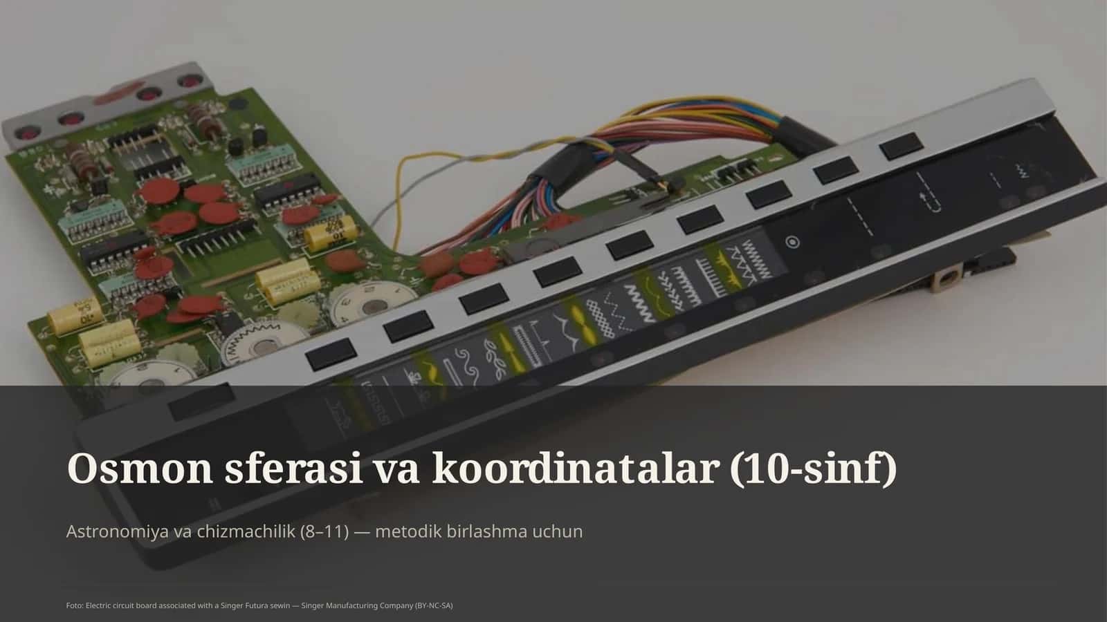 Osmon sferasi va koordinatalar (10-sinf) 1