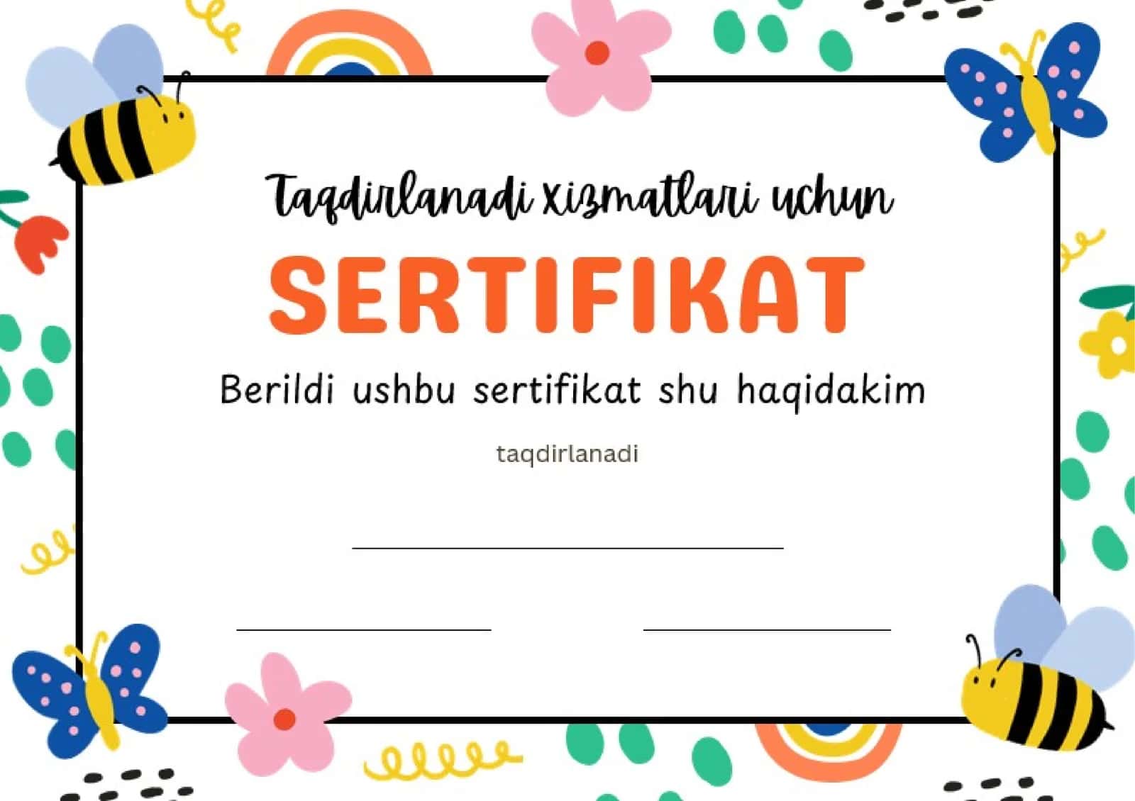 Sertifikat 1