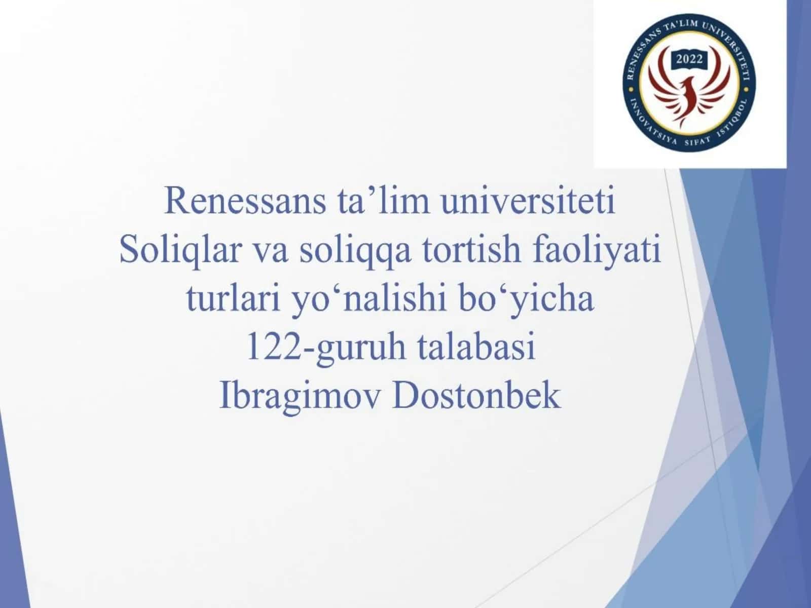 Soliqlarni undurish tartibi 1