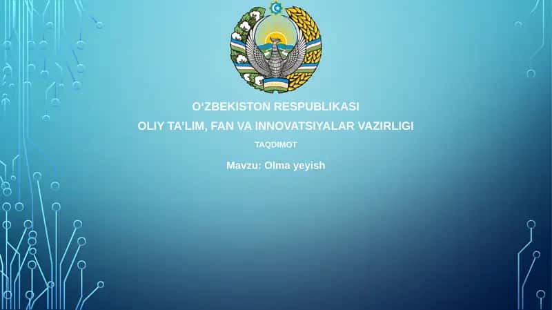 Olmalar haqida 1