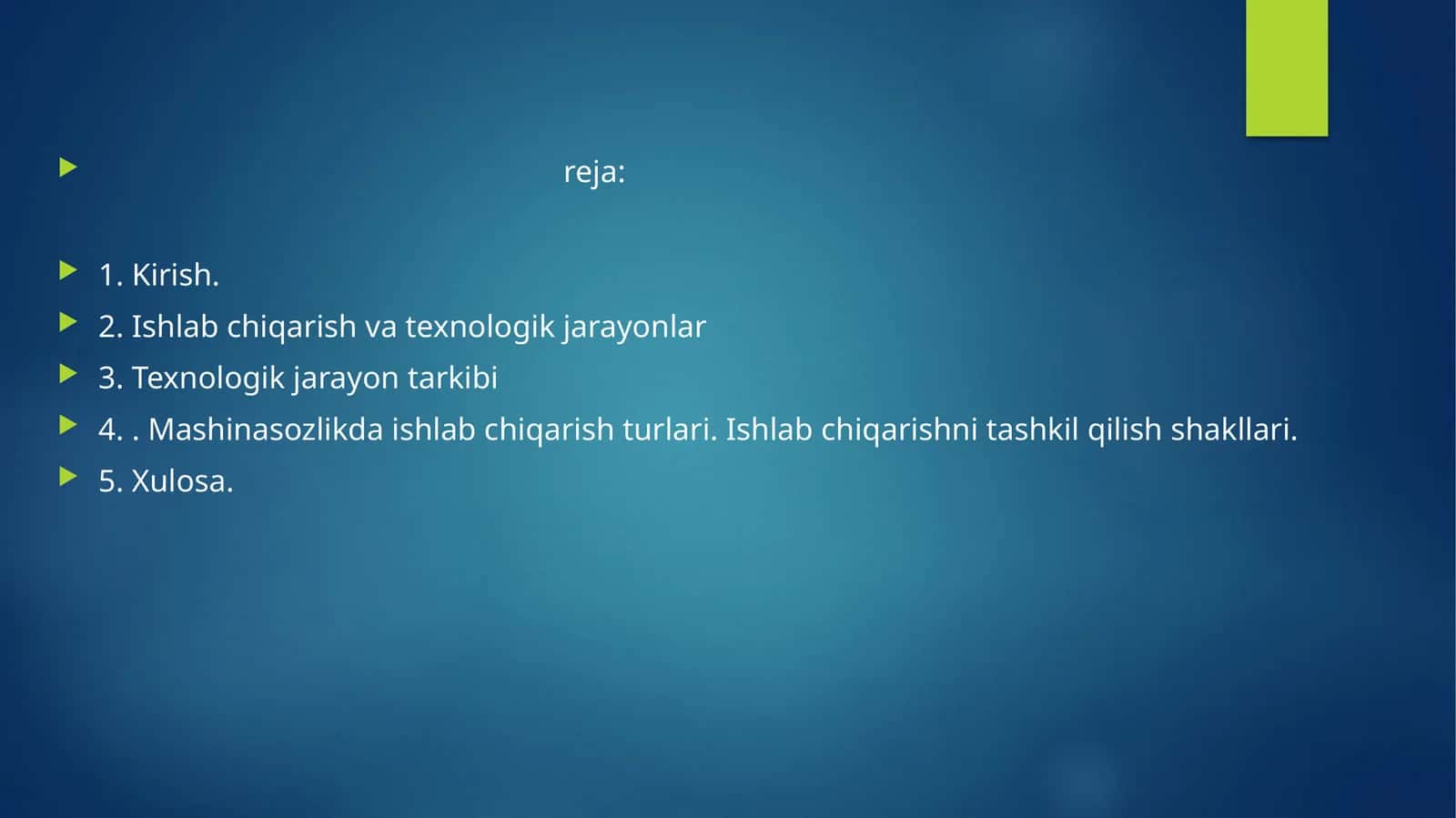 Mashinasozlik va ishlabchiqarish texnologiyasi, Mashinasozlikda ishlab chiqarish turlari 1