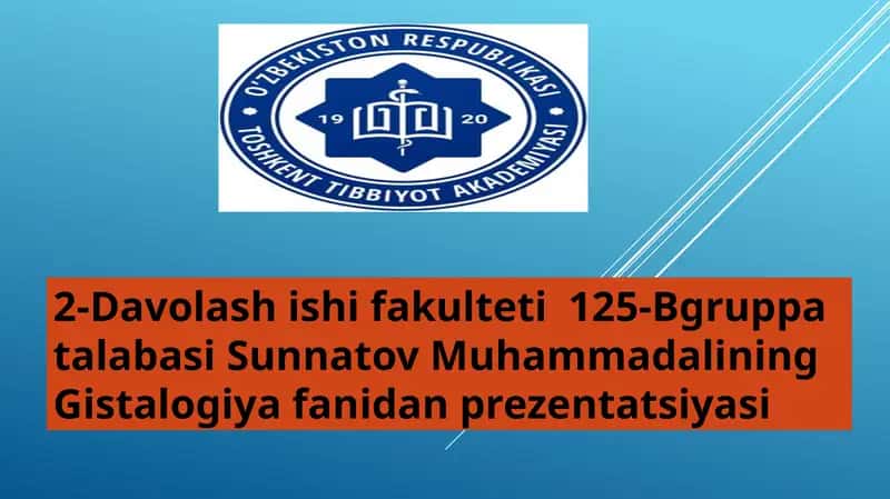 Stress holatida buyrak usti bezlari poʻstloği gormonlarining roli va hujayralarning morfologik koʻrinishlari 1