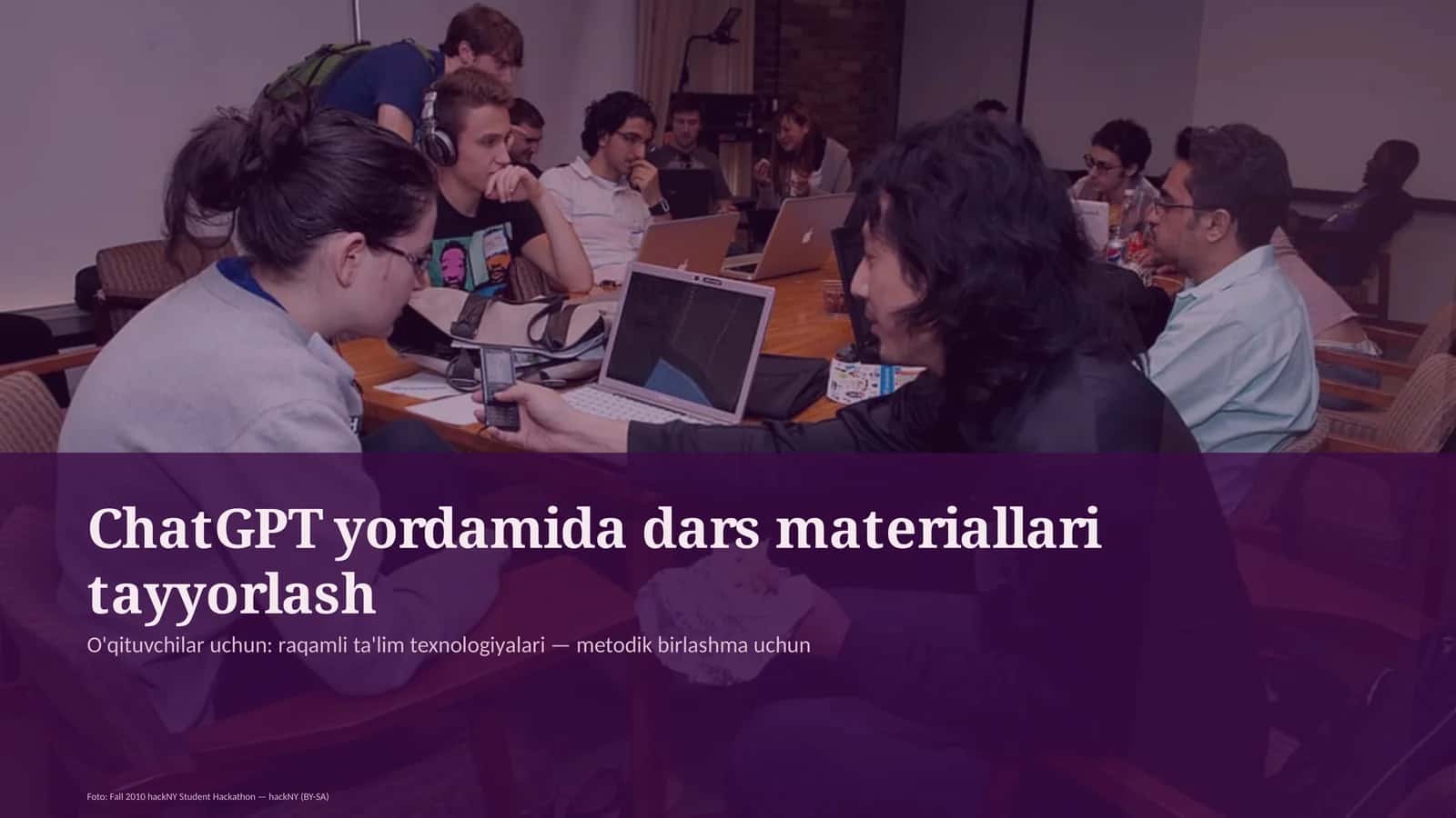 Dars materiallari tayyorlash 1