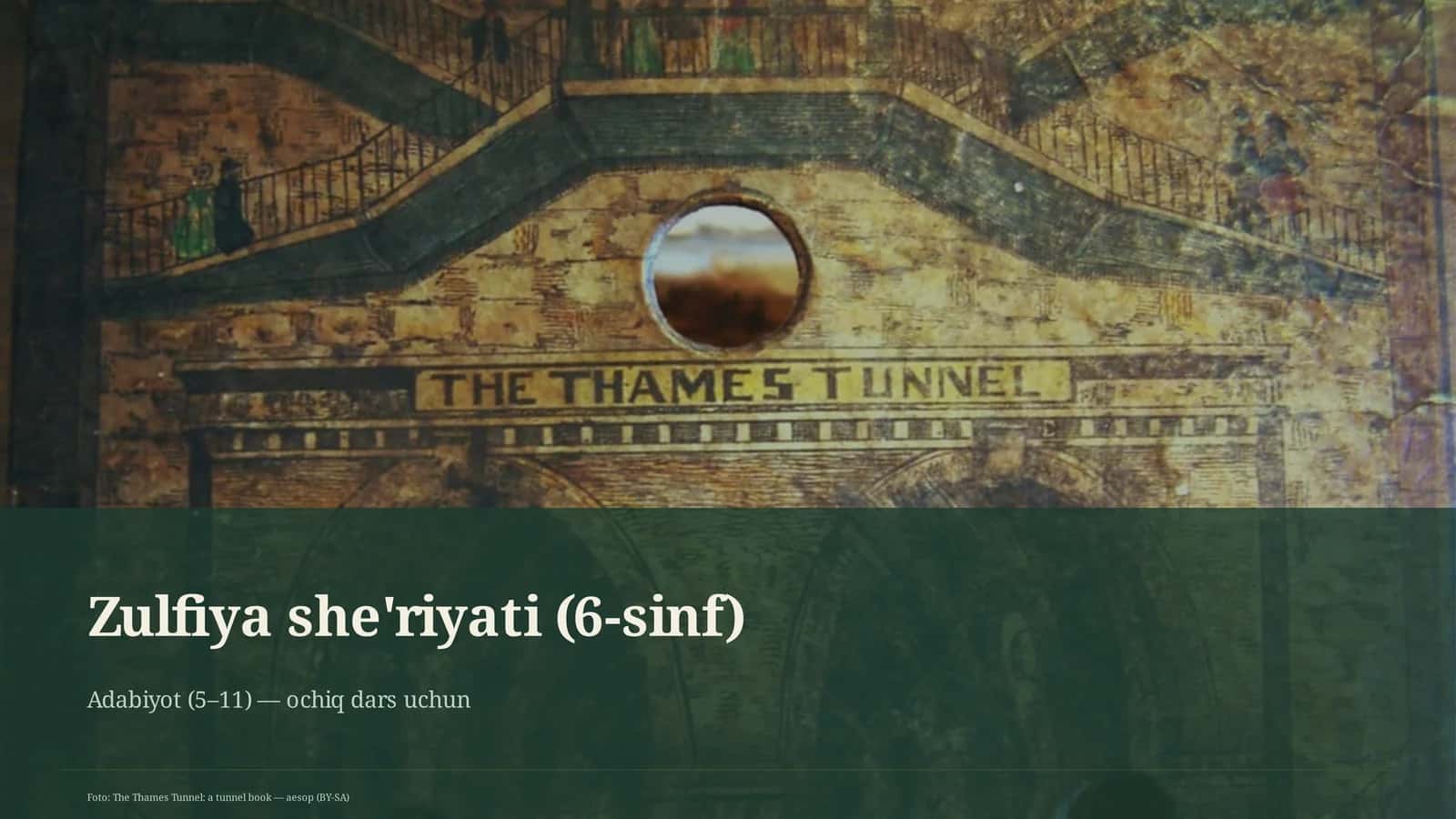Zulfiya she'riyati (6-sinf) 1