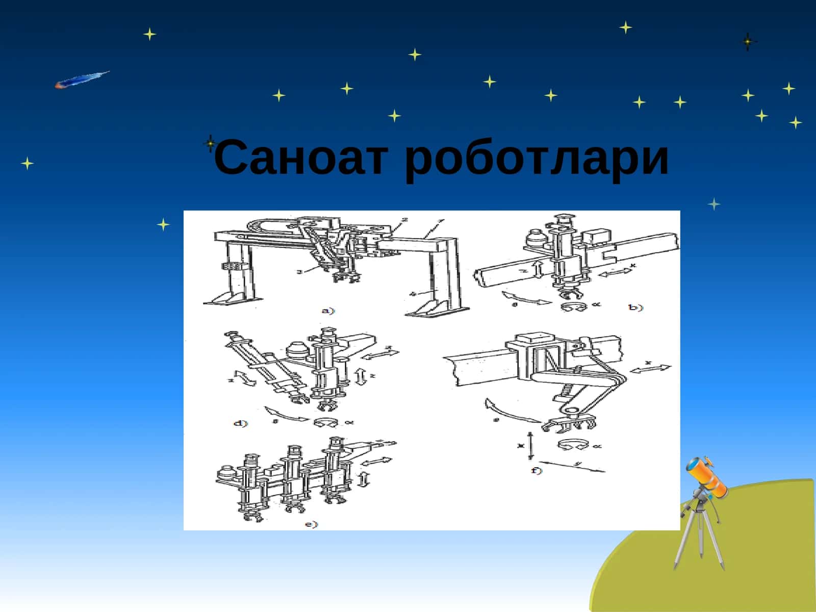 Саноат роботлари ва манипуляторлар 1