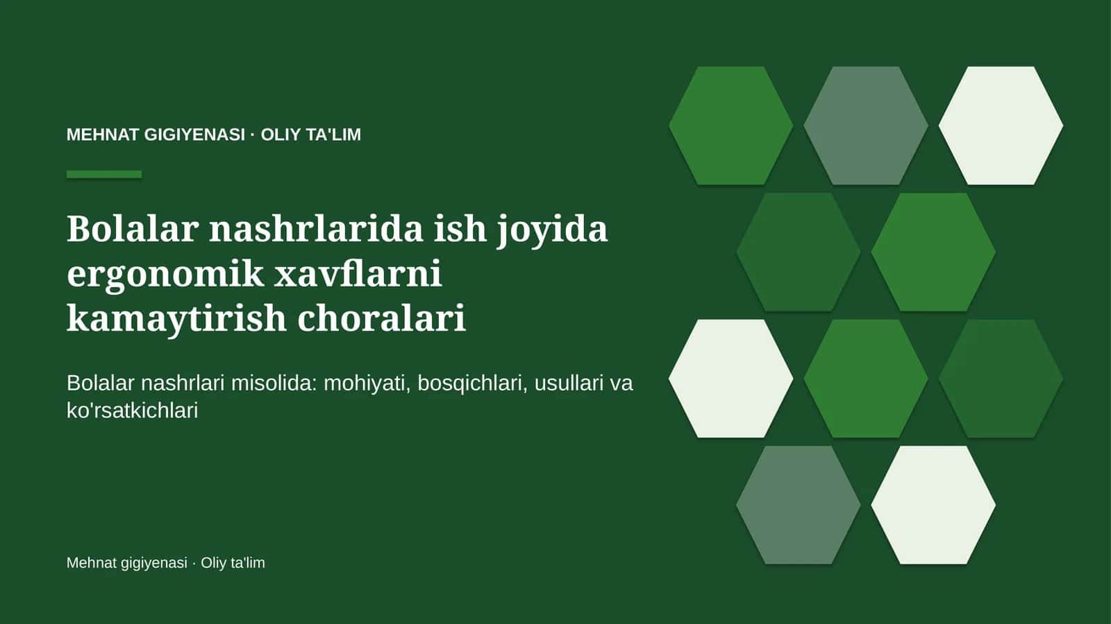 bolalar nashrlarida ish joyida ergonomik xavflarni kamaytirish choralari 9193 1