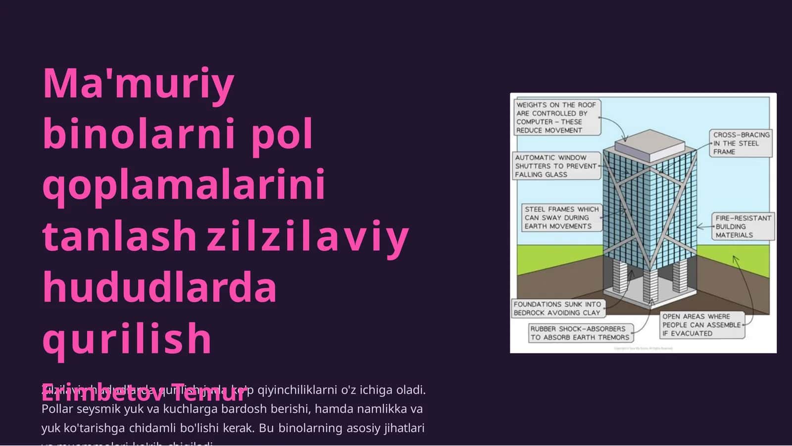 Ma'muriy binolarni polqoplamalari 1