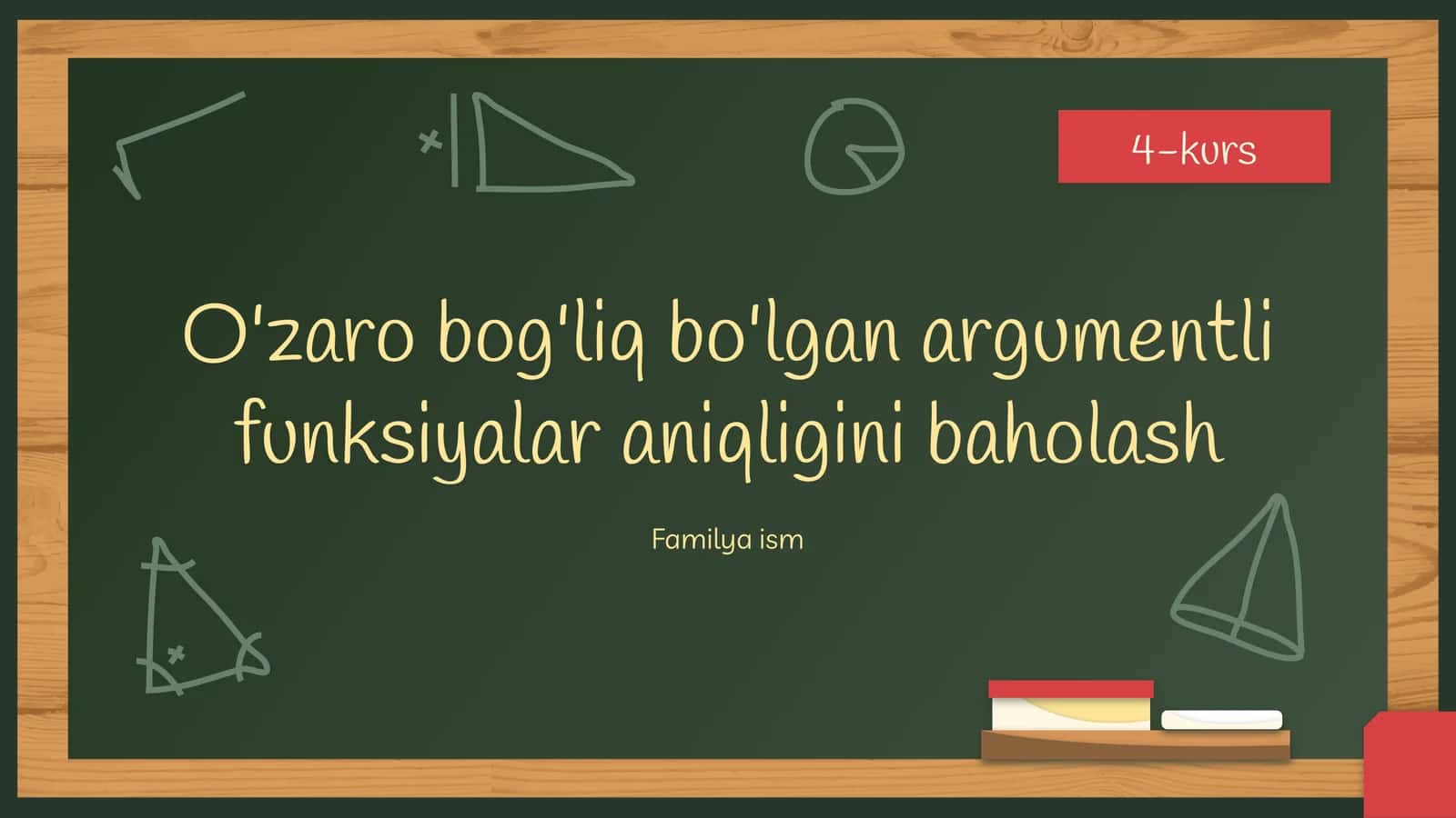O'zarobog'liq argumentli funksiyalar 1