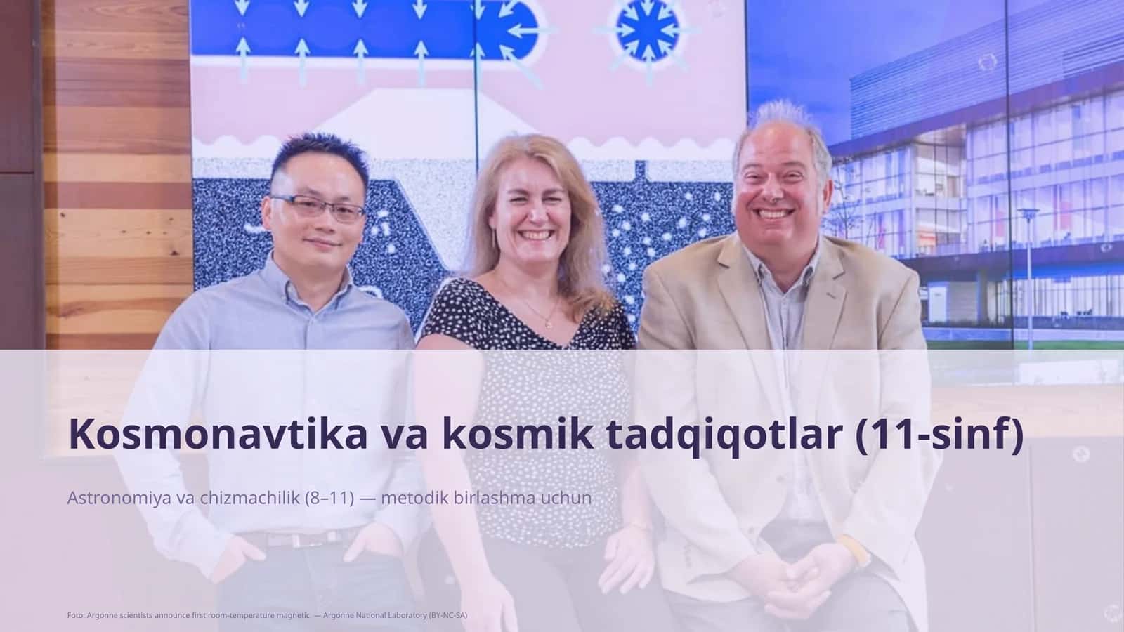 Kosmonavtika va kosmik tadqiqotlar (11-sinf) 1