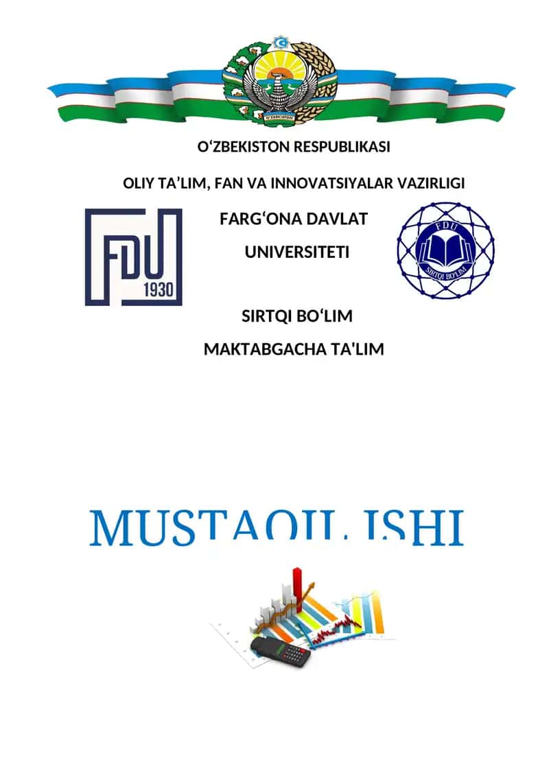 Bolalarni maktab talimiga tayyorlash metodikasining maqsad va vazifalari 1