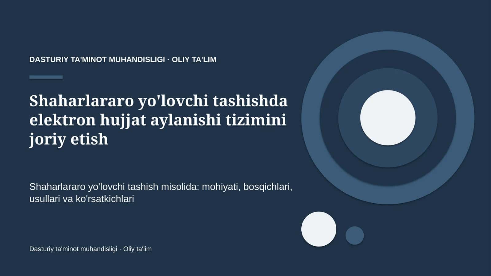 shaharlararo yo'lovchi tashishda elektron hujjat aylanishi tizimini joriy etish 1101 1
