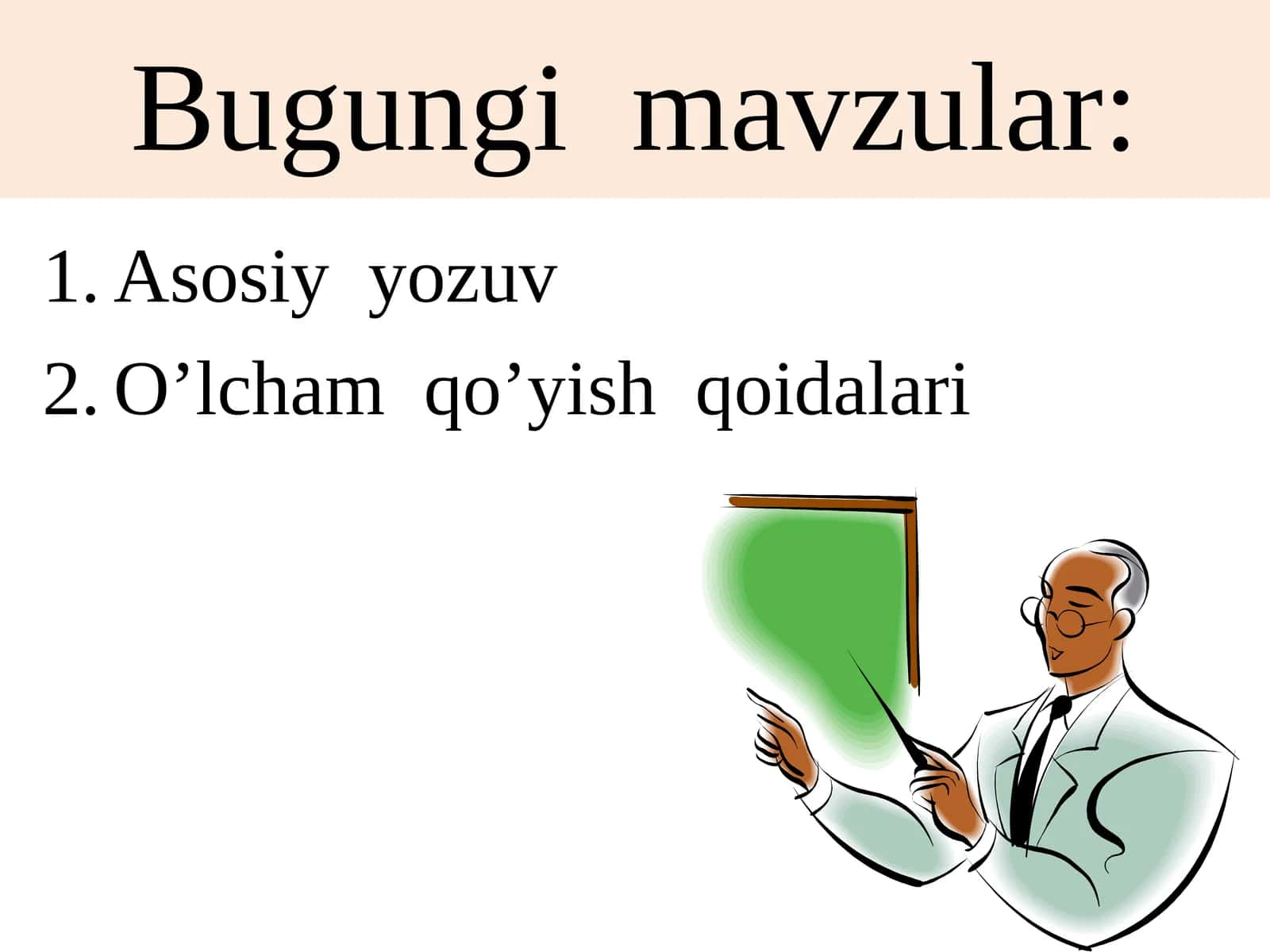 Chizish jarayoni va o'lcham qo'yish qoidalari 1