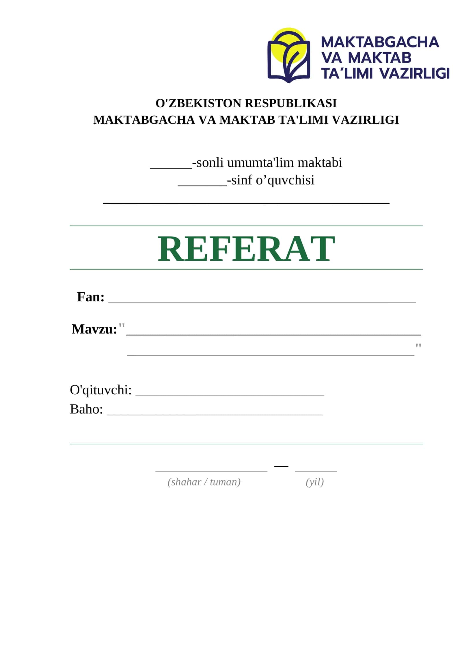 Referat yuzi 1